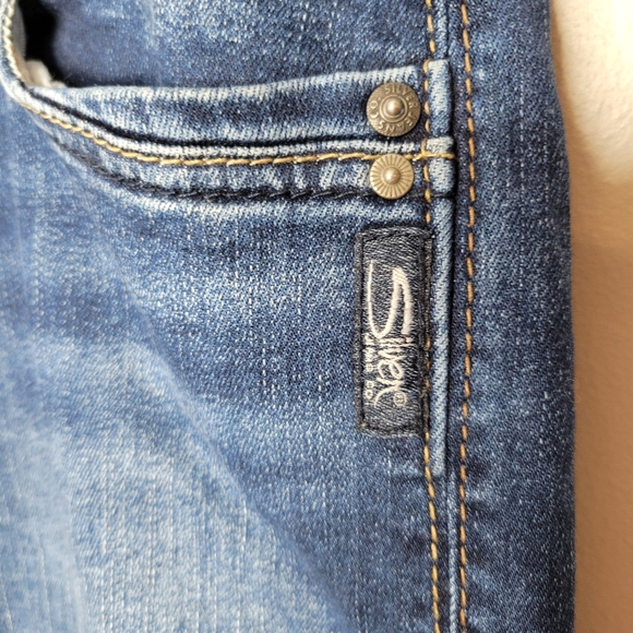 SILVER Avery Slim Boot Cut Jeans 33/37 - Picture 2 of 6